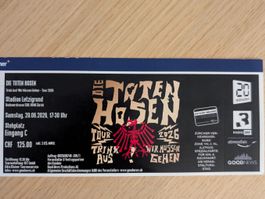 Die Toten Hosen, Stehplatz, 20.06.2026, Zürich Letzigrund