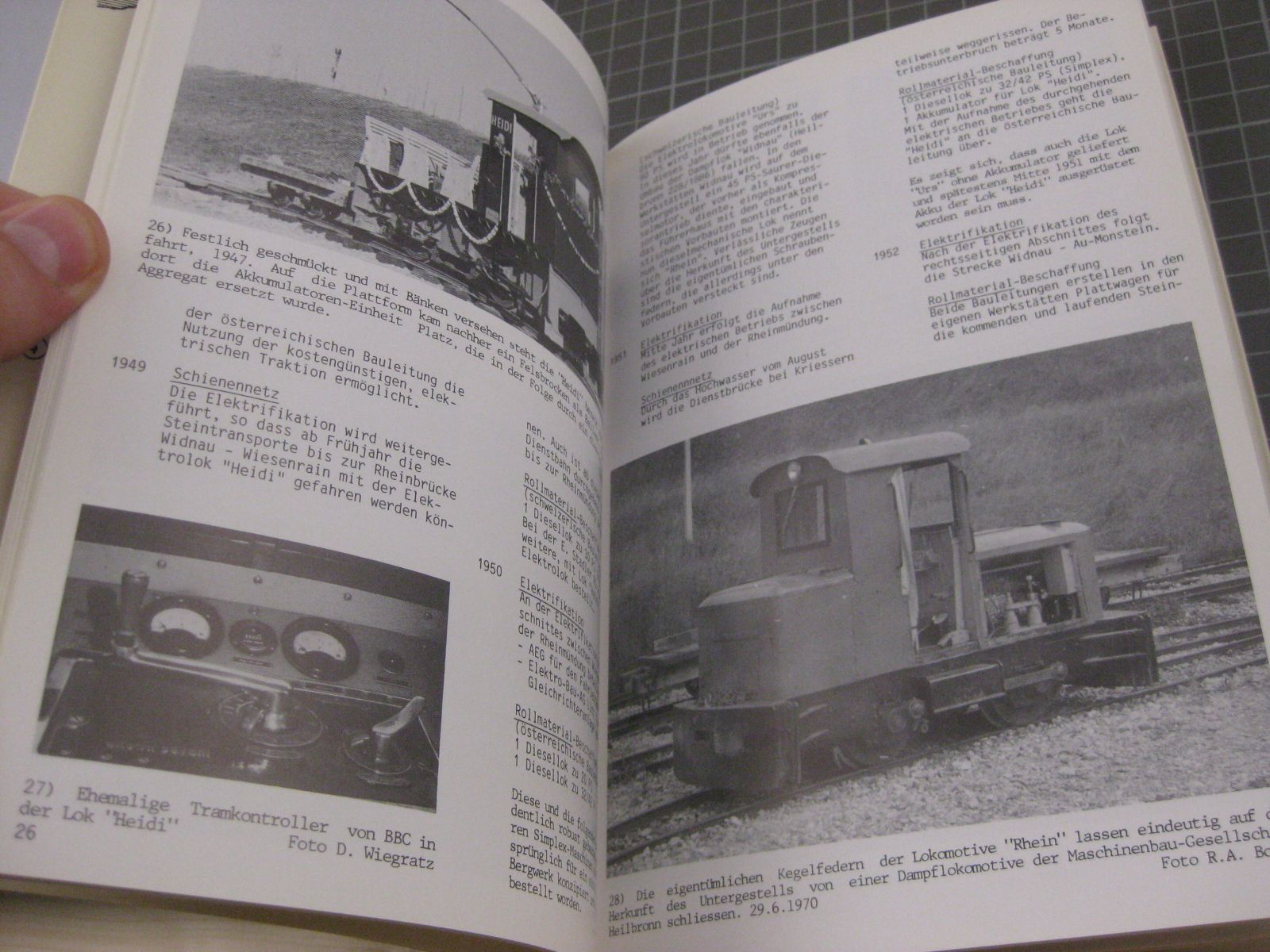 Libri: Die Dienstbahn der int. Rheinregulierung – Usato da Malters venduto da Marosko 4
