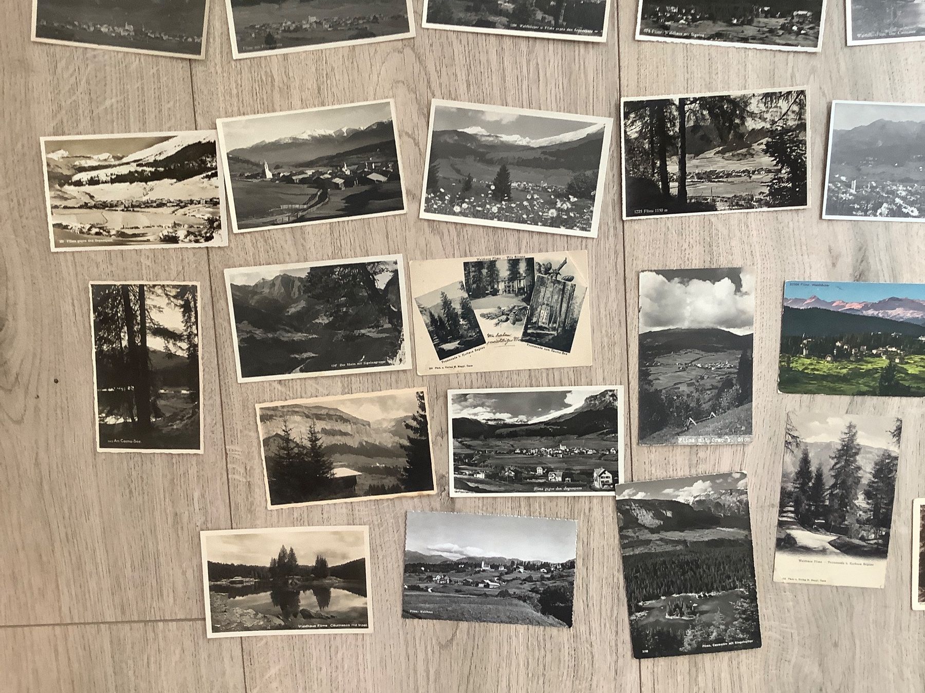 Cartoline postali: 50 alte, gelaufene Ansichtskarten Flims ab 1907 – Usato da St. Gallen venduto da herbrig2 4
