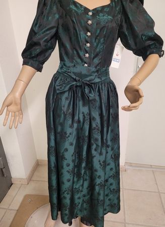 ORIGINAL ISOLA TRachtenkleid "Gertrude" Gr. 36 Grün NEU m. E