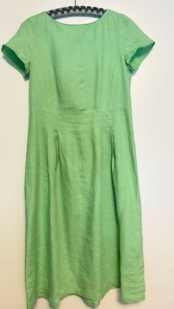 grünes Sommer- Leinenkleid Marc O'Polo Gr. 38