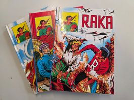 Raka Sammelband Konvolut, Z 0-1!!!, 3Stk.