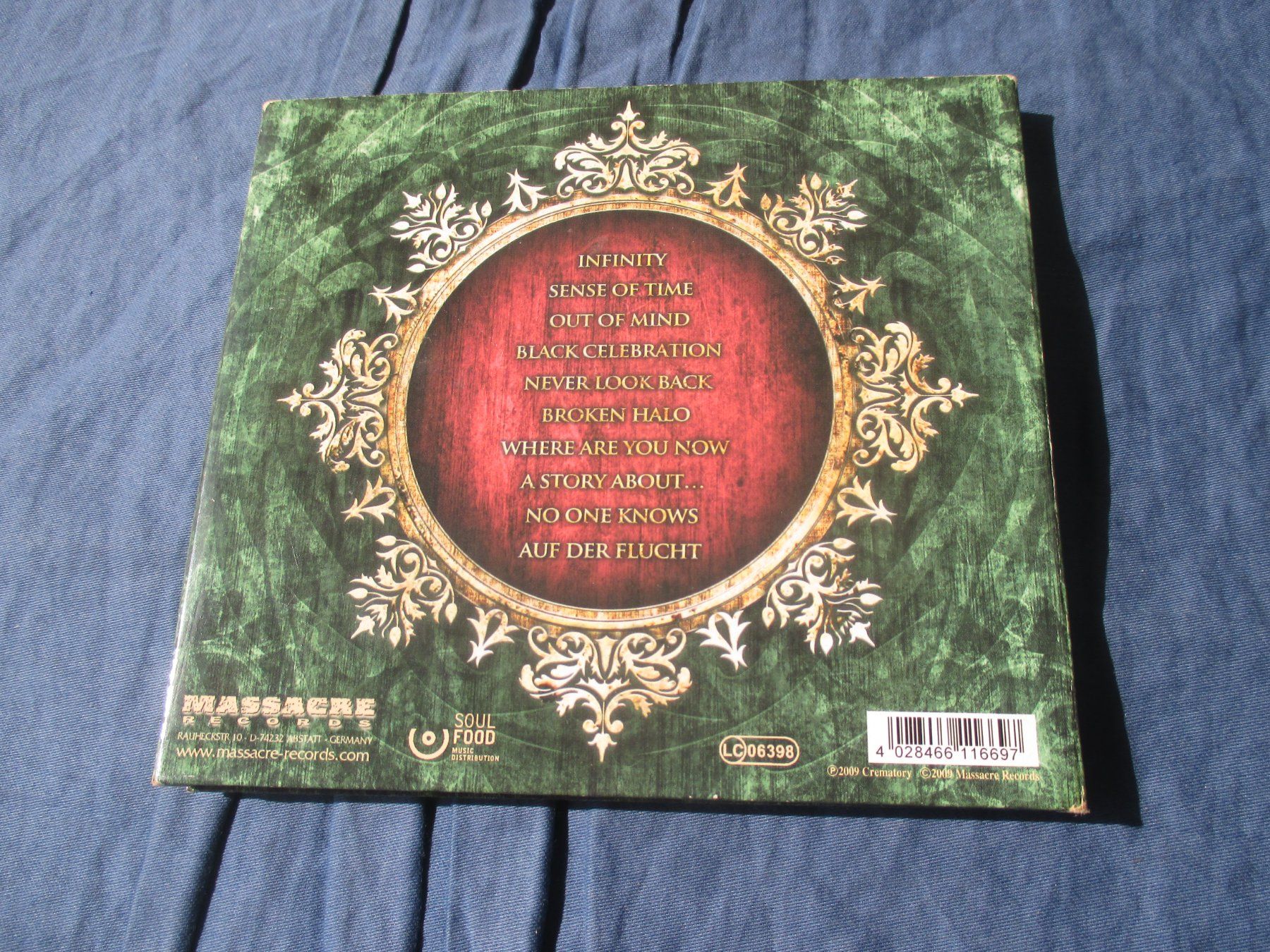 CDs: Crematory : Infinity – D'occasion à Colombier NE par Nevenma 2