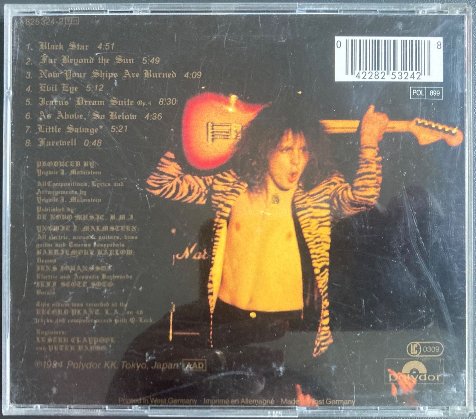 CDs: YNGWYIE J. MALMSTEEN - RISING FORCE – Gebraucht aus Poliez-Pittet von Newtown-Records 1