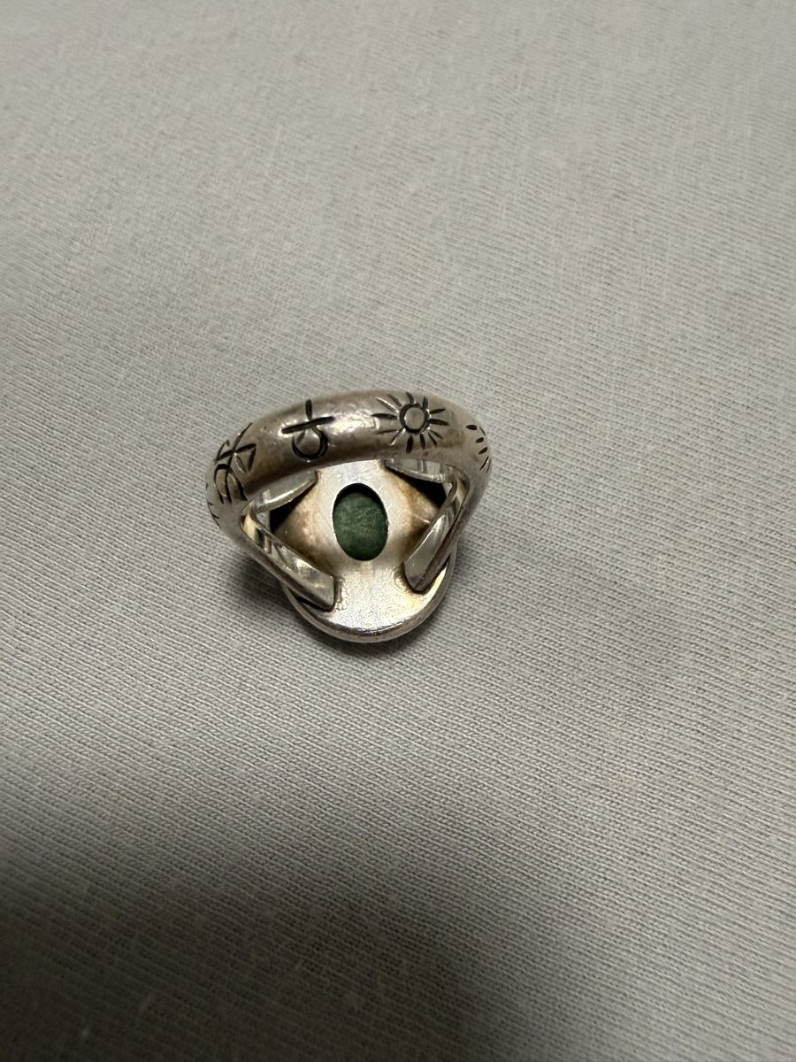 Bagues: Antik Ring Silber mit Turkis – D'occasion à Oberhof par RealStone 7