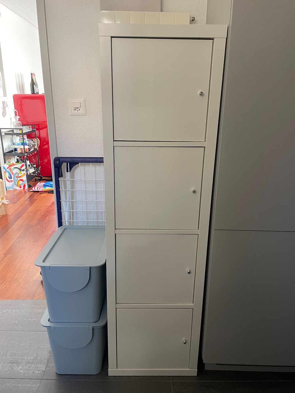 Ikea Regale: Kallax mit eingesetzten Türen – Gebraucht aus St. Gallen von van_8zbf