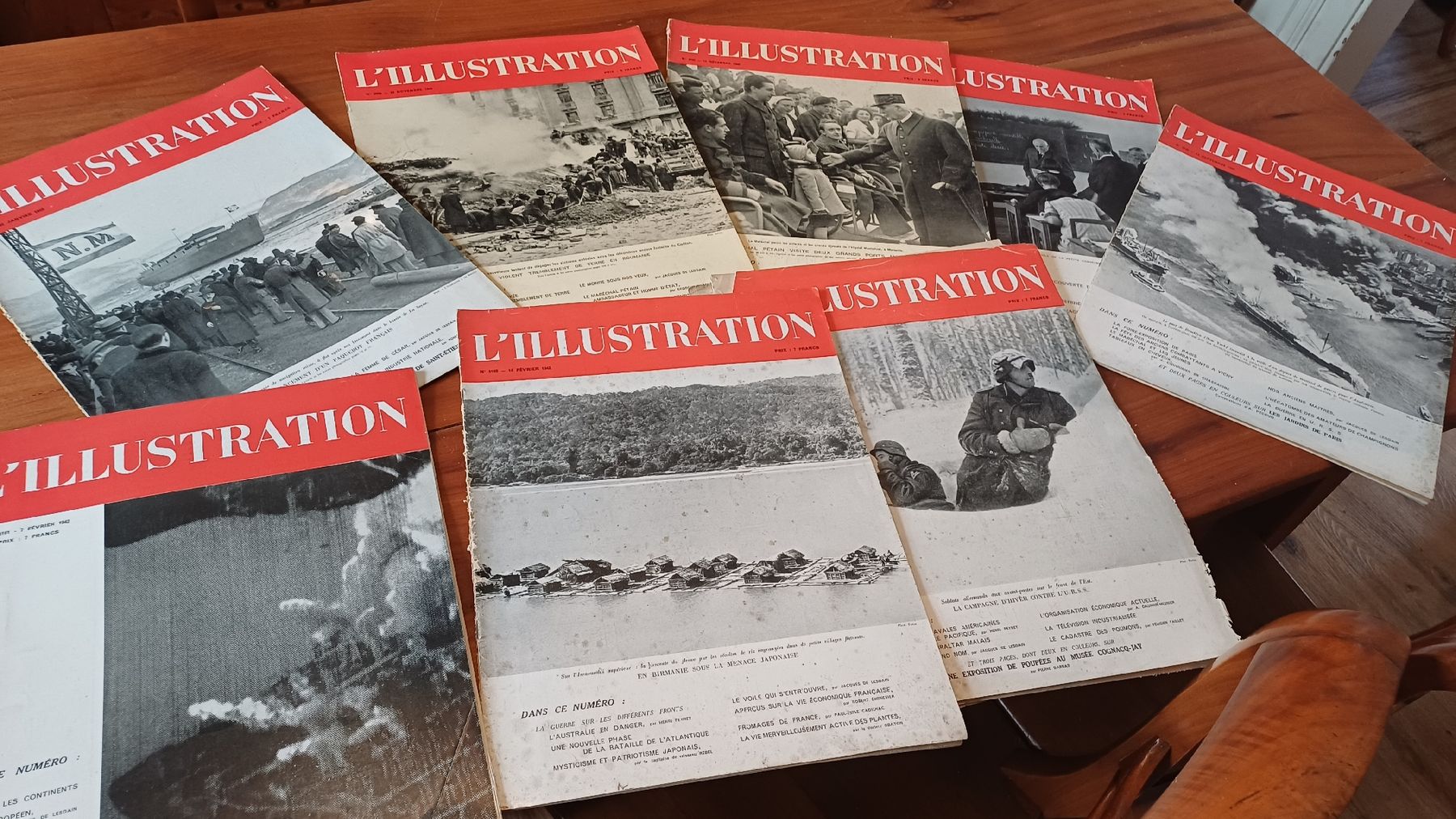Zeitschriften & Magazine: 8 Alte illustrierte 40 er Jahre – Gebraucht aus Flawil von Naphtali 6