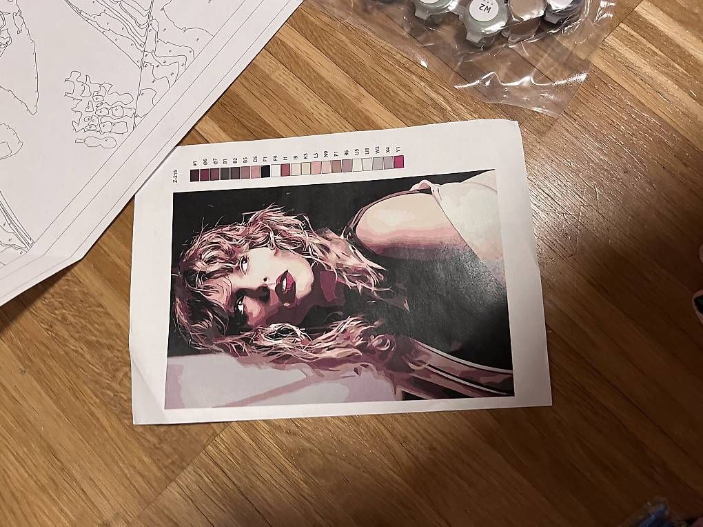 Kit bricolage: 2 Malen nach Zahlen Taylor Swift – Nuovo e nell'imballaggio originale da Zürich venduto da lia_szs8 2