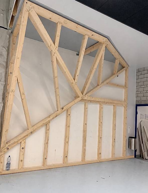 Kletterwände & Klettergriffe: Holzkonstruktion Kletterwand – Gebraucht aus Homberg b. Thun von t...mee