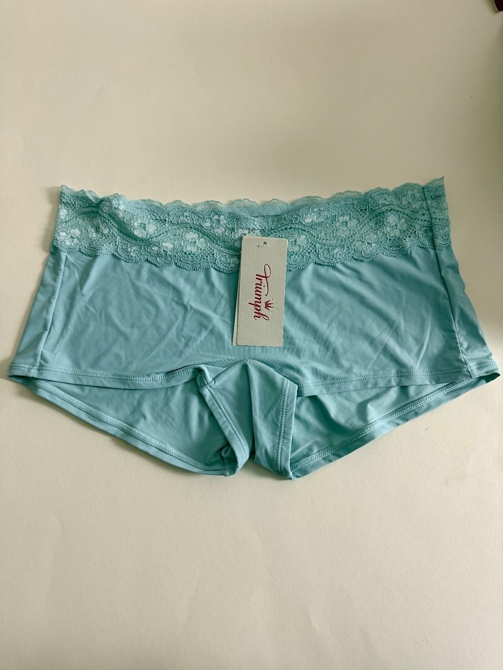 Triumph Altra biancheria intima: TRIUMPH, Short LOVELY MICRO, Grösse M, Farbe Helltürkis – Nuovo e nell'imballaggio originale da Rudolfstetten venduto da gst_g7xl