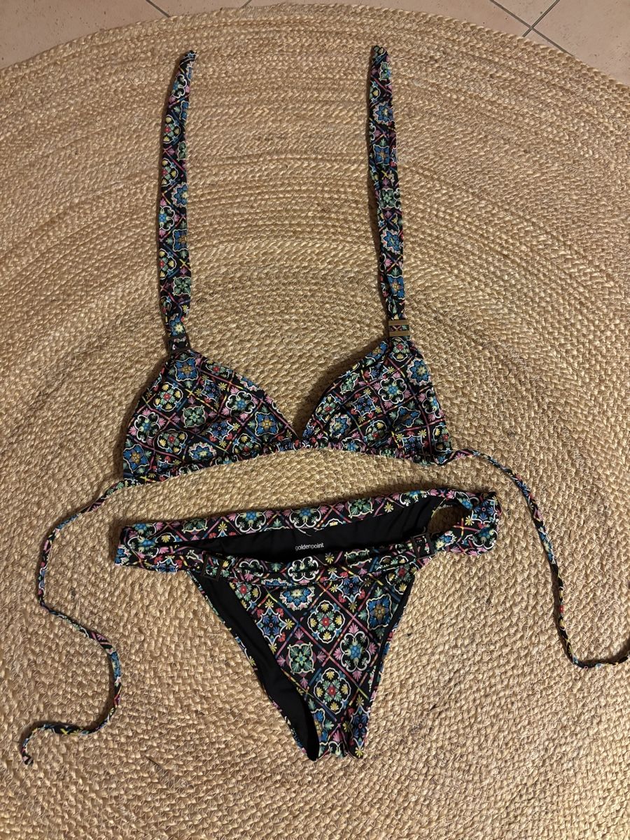Costumi da bagno & Bikini: bikini imprimé multicolore taille M – Usato da Blonay venduto da Ollorvi