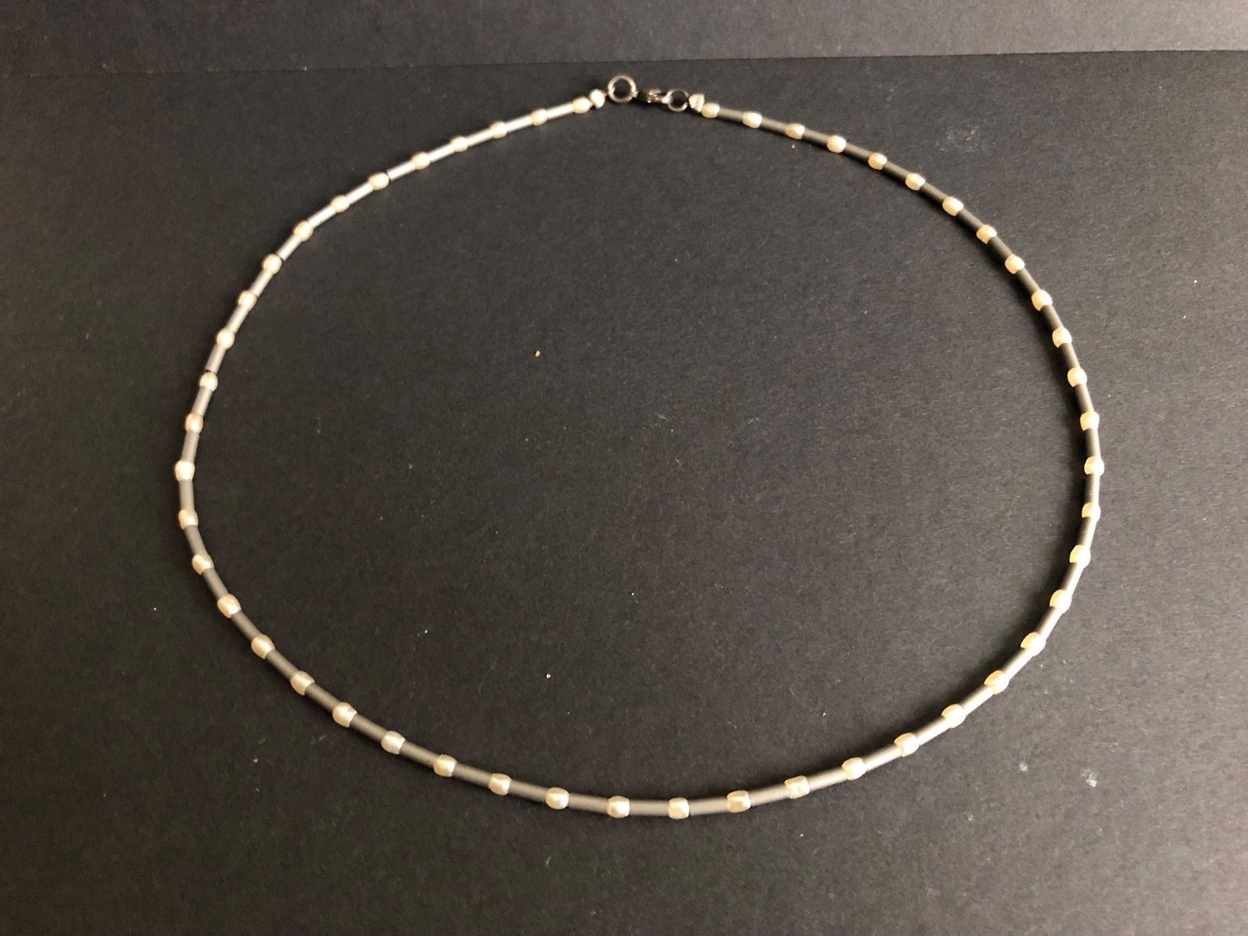 Catenine: Silber Kette mit echten Perlen 925 – Usato da Spiegel b. Bern venduto da Rogger72 4