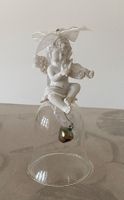 Deko: Engel mit Glocke, Shabby Chic