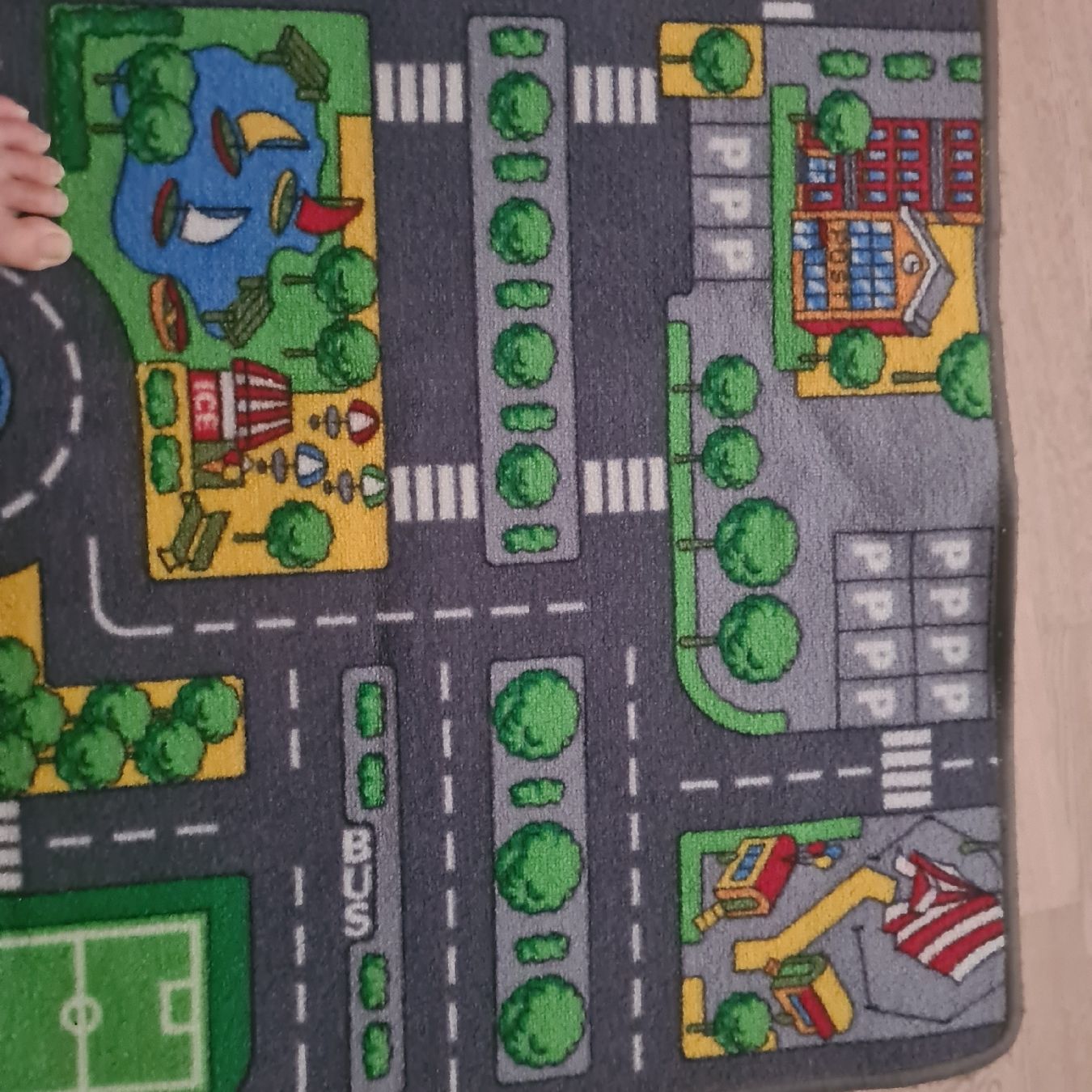 Tappeto da gioco: Kinderzimmer Spielmatte L.187 cm. B.97 cm. – Usato da Steinen venduto da turbogeiss99 3