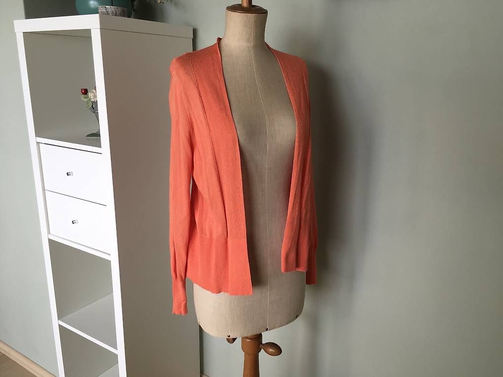 Bolero: Monsoon Leichte Strickjacke, 36% Leinen, Gr M – Usato da Uster venduto da Cammie
