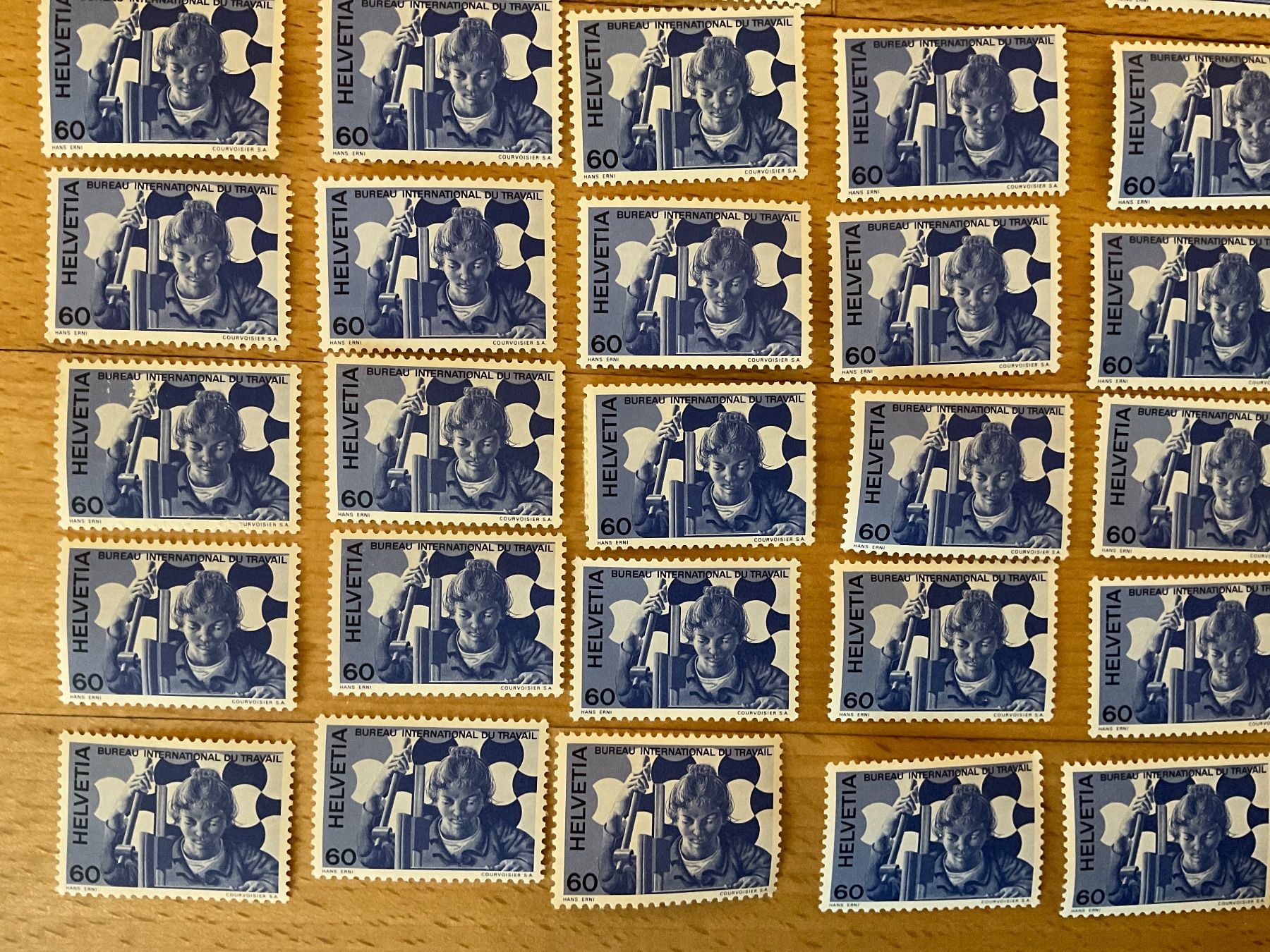 Tutti i francobolli: 60Fr Ämter Frankaturware ungestempelt postfrisch Sammlung – Nuovo (secondo la descrizione) da Wil SG venduto da Chefsugus 3