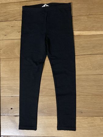 Schwarze Leggins von H&M Gr. 110