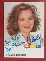 Frauke Ludowig Autogramm signiert Fotopostkarte 10x15cm