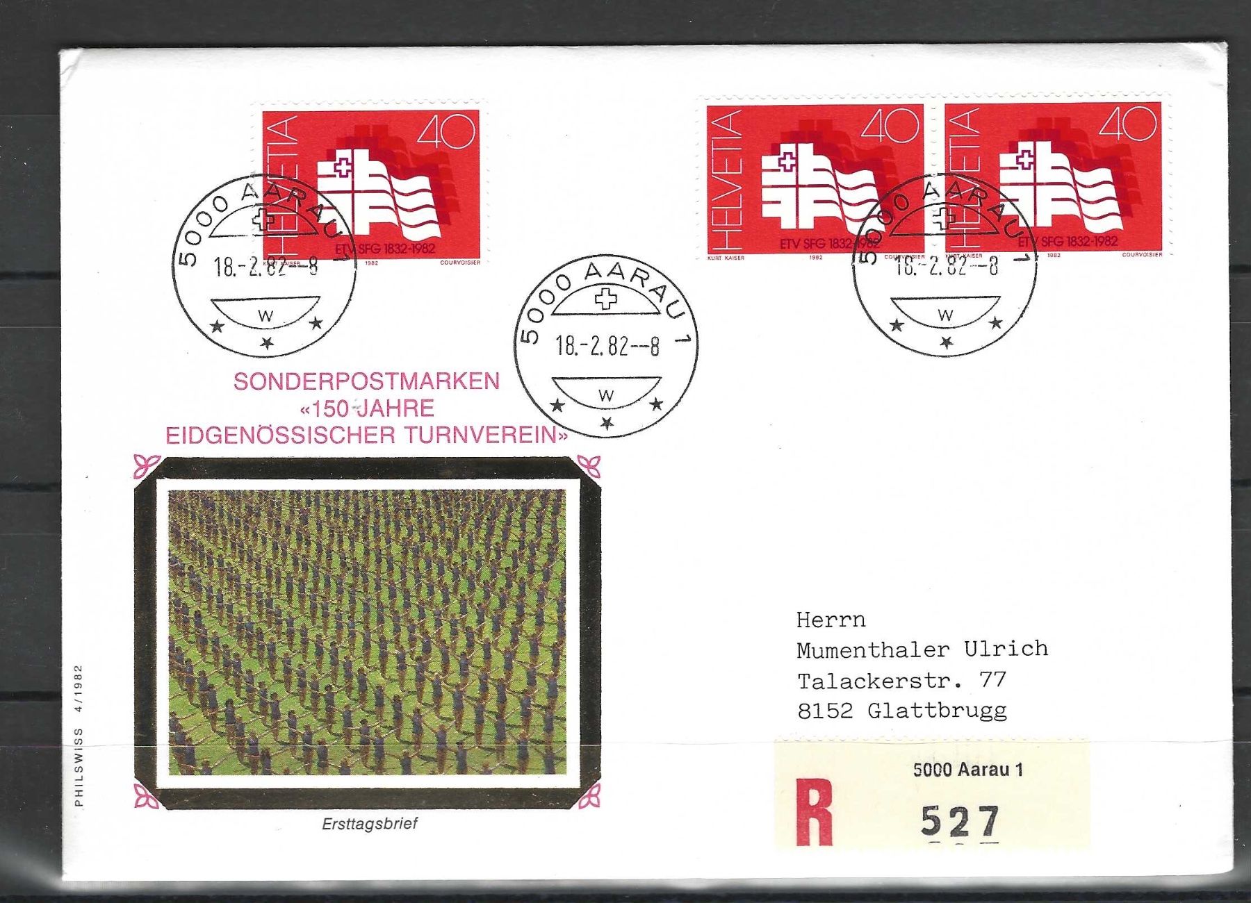 Alle Briefmarken: CH Einschreiben – Gebraucht aus Koblenz von Markenhimmel