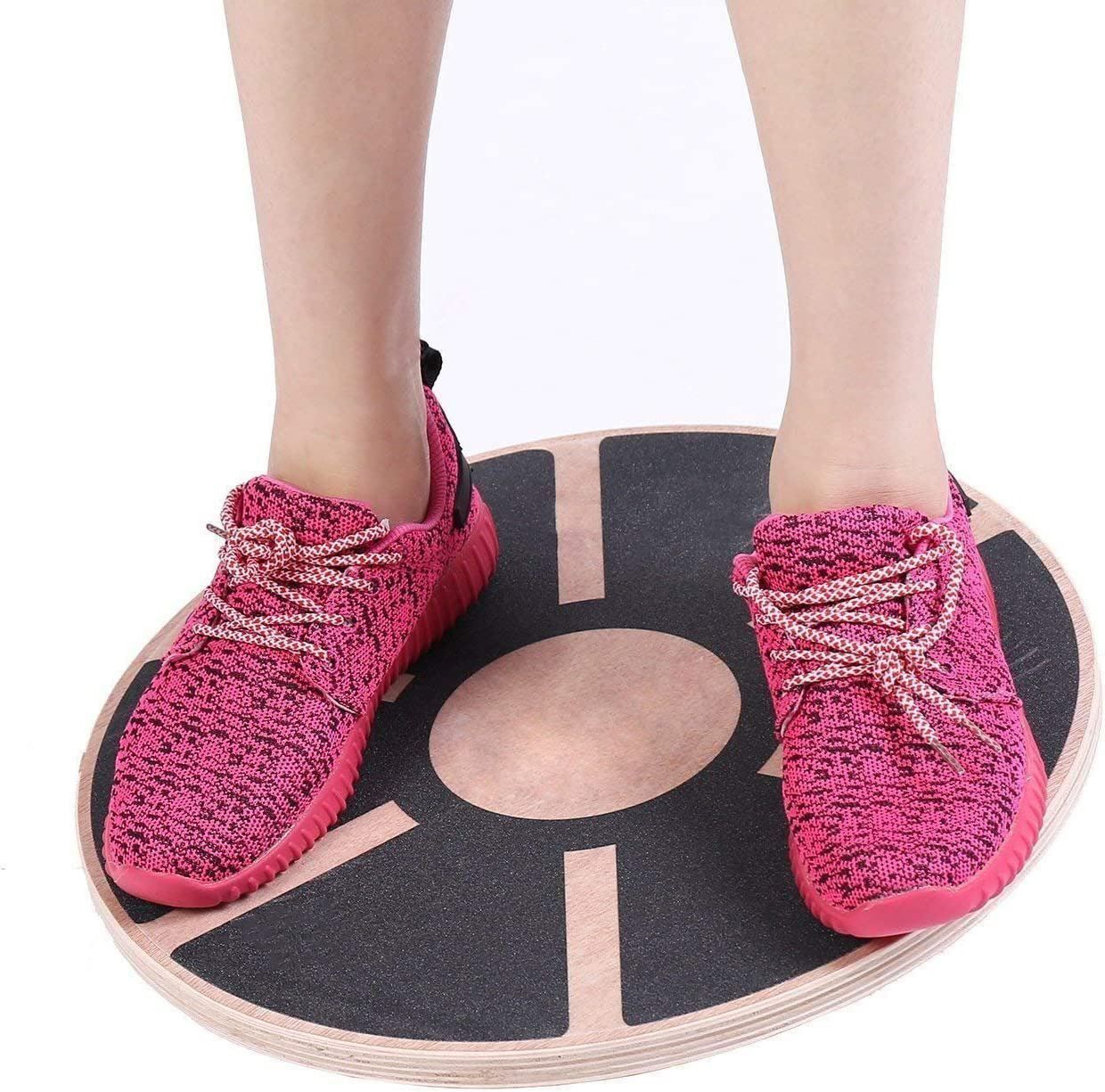 Hometrainer: Balance Board Holz Wackelbrett 39.6cm – Neu (gemäss Beschreibung) aus Thun von Top32