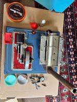 Alte Wilesco Dampfmaschine (Modell D20) mit Zubehör 