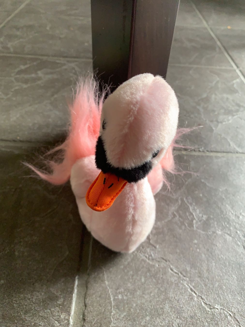 Spielzeuge: Stofftier Schwan rosa Plüschtier klein – Neu (gemäss Beschreibung) aus Gossau ZH von Daniela710 1