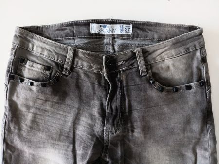 Damen Jeans Skinny + Low Waist Gr. 27