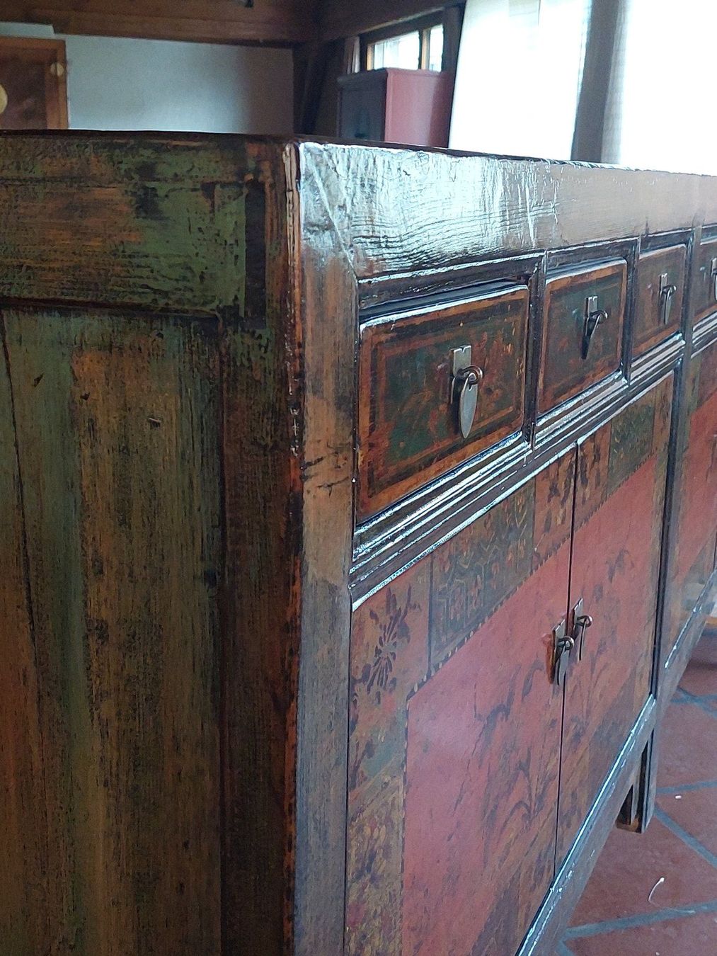 Cassettiere: Sideboard Vintage Malereien – Nuovo (secondo la descrizione) da Cham venduto da mjg1901 7
