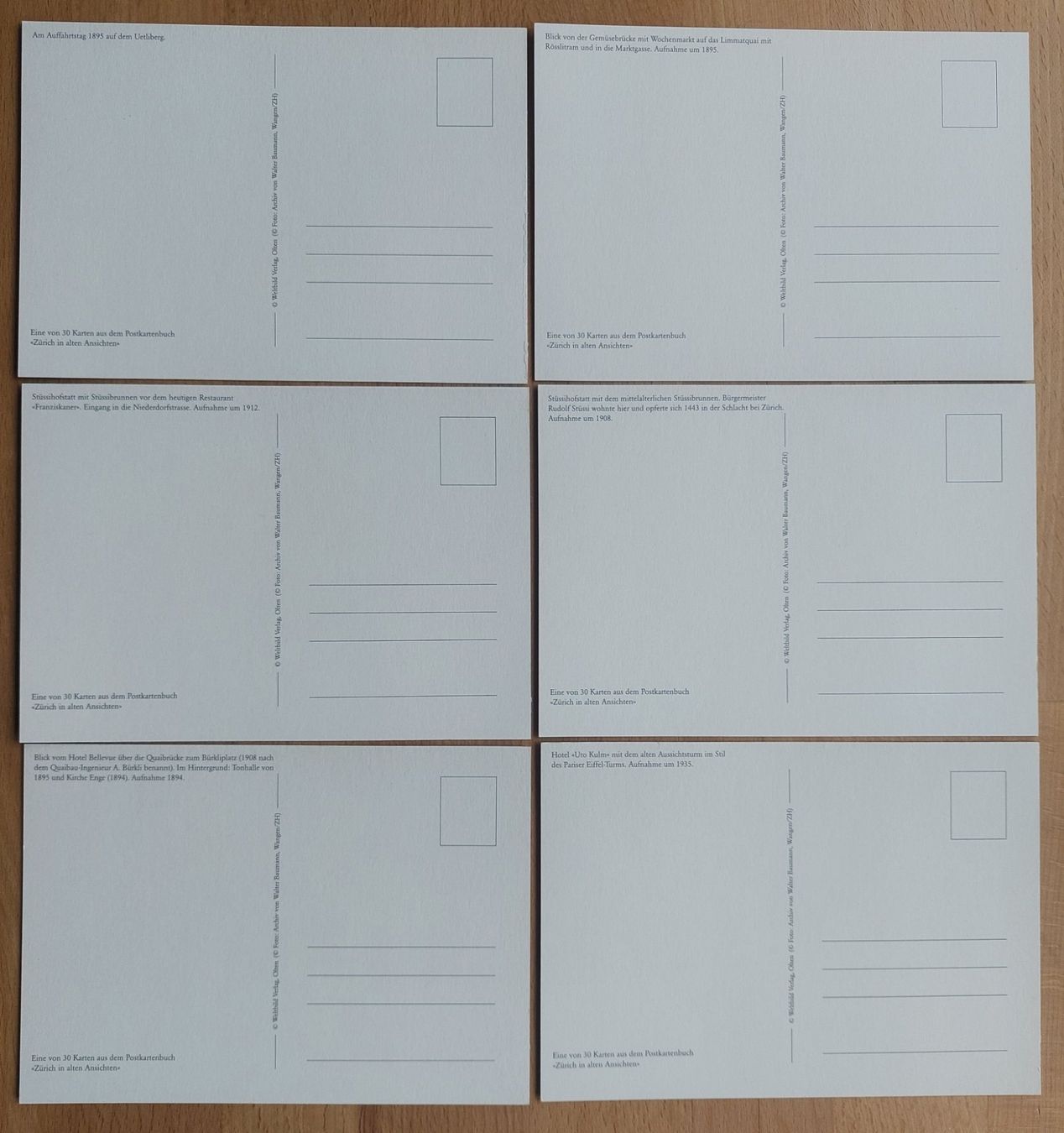 Ansichtskarten: 23 Ansichtskarten Zürich – Neu (gemäss Beschreibung) aus Obfelden von Foto_Bild_Kunst_Buch 7