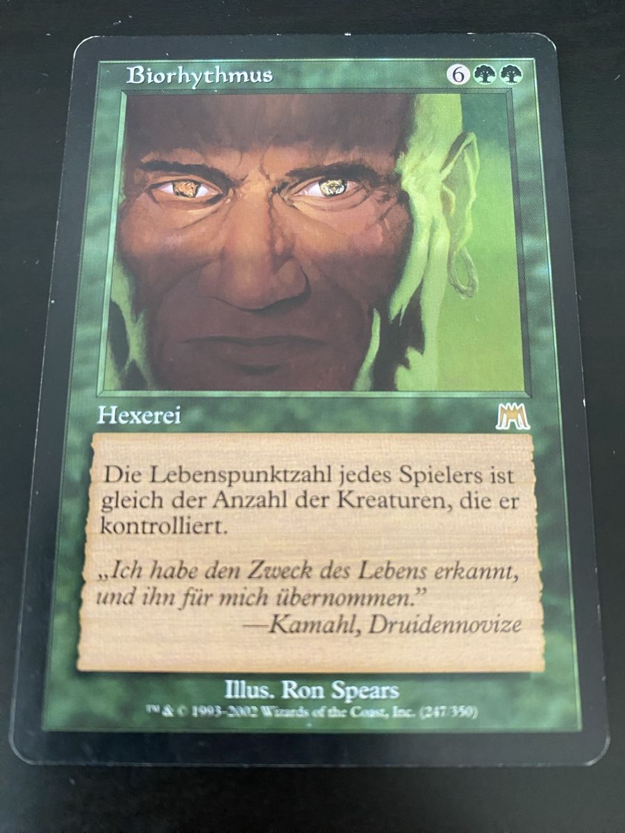 Magic The Gathering Cartes à collectionner: Biorhythmus – D'occasion à Oberglatt ZH par Finlandia1