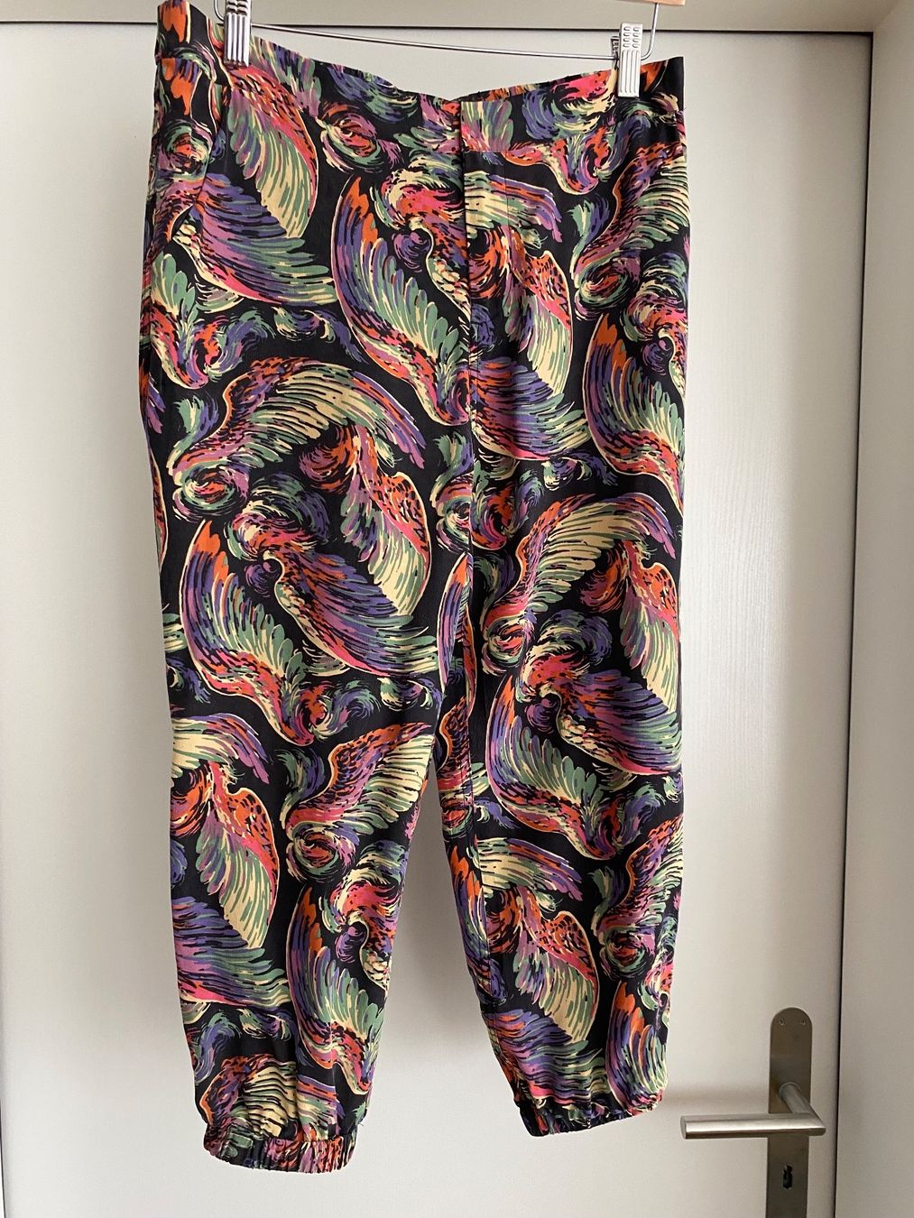 Pantaloni: Damen Hose Seide GR. L – Usato da Zürich venduto da ron_t88f