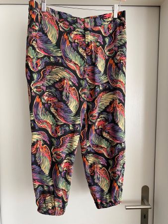 Damen Hose Seide GR. L