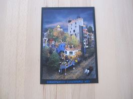 Hundertwasser Krawinahaus Wien Ansichtskarte,Top Zustand!...
