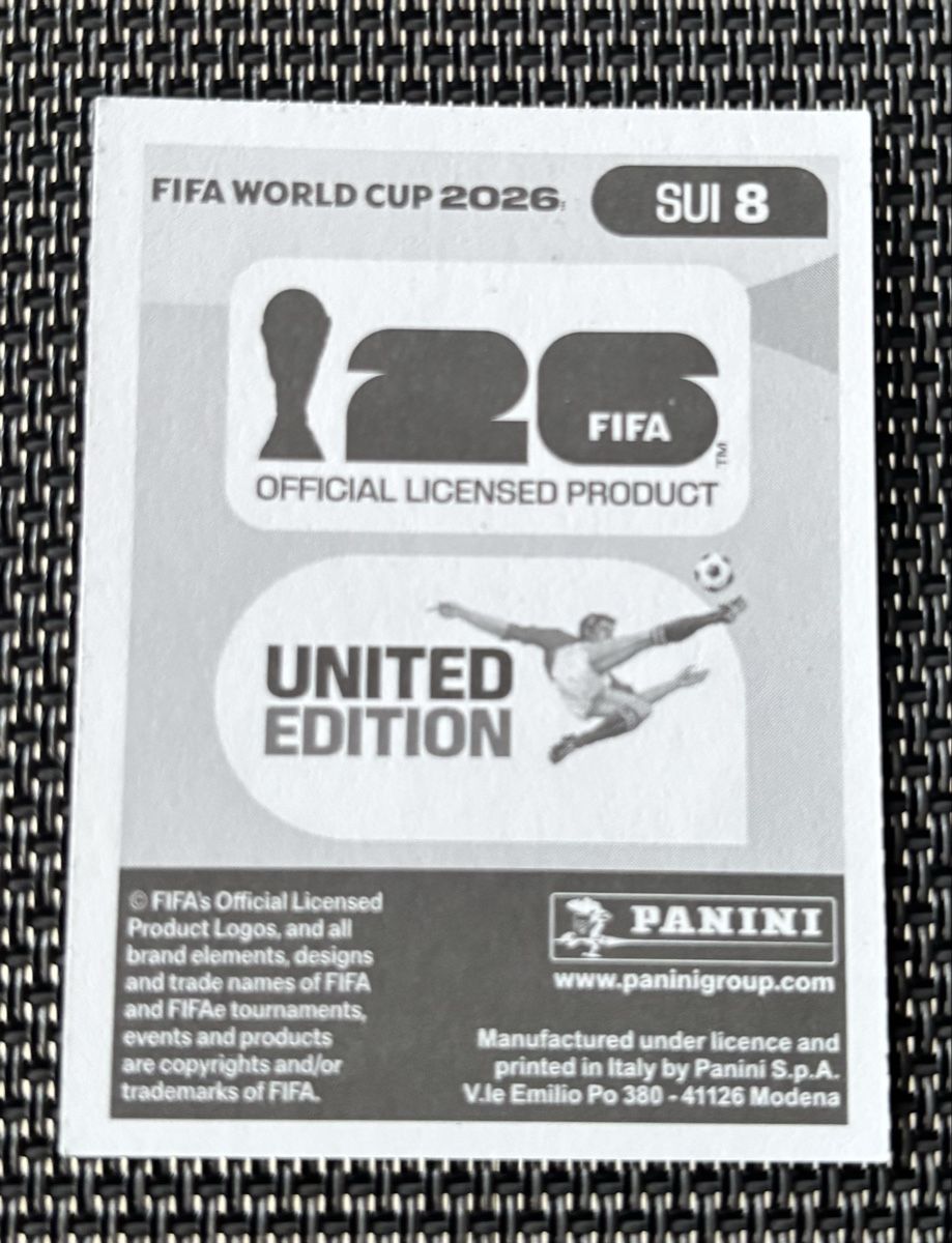 Panini Cartes à collectionner: SUI 8 Panini Silvan Widmer – Neuf (Voir description) à Leuggern par marinakeller90 1