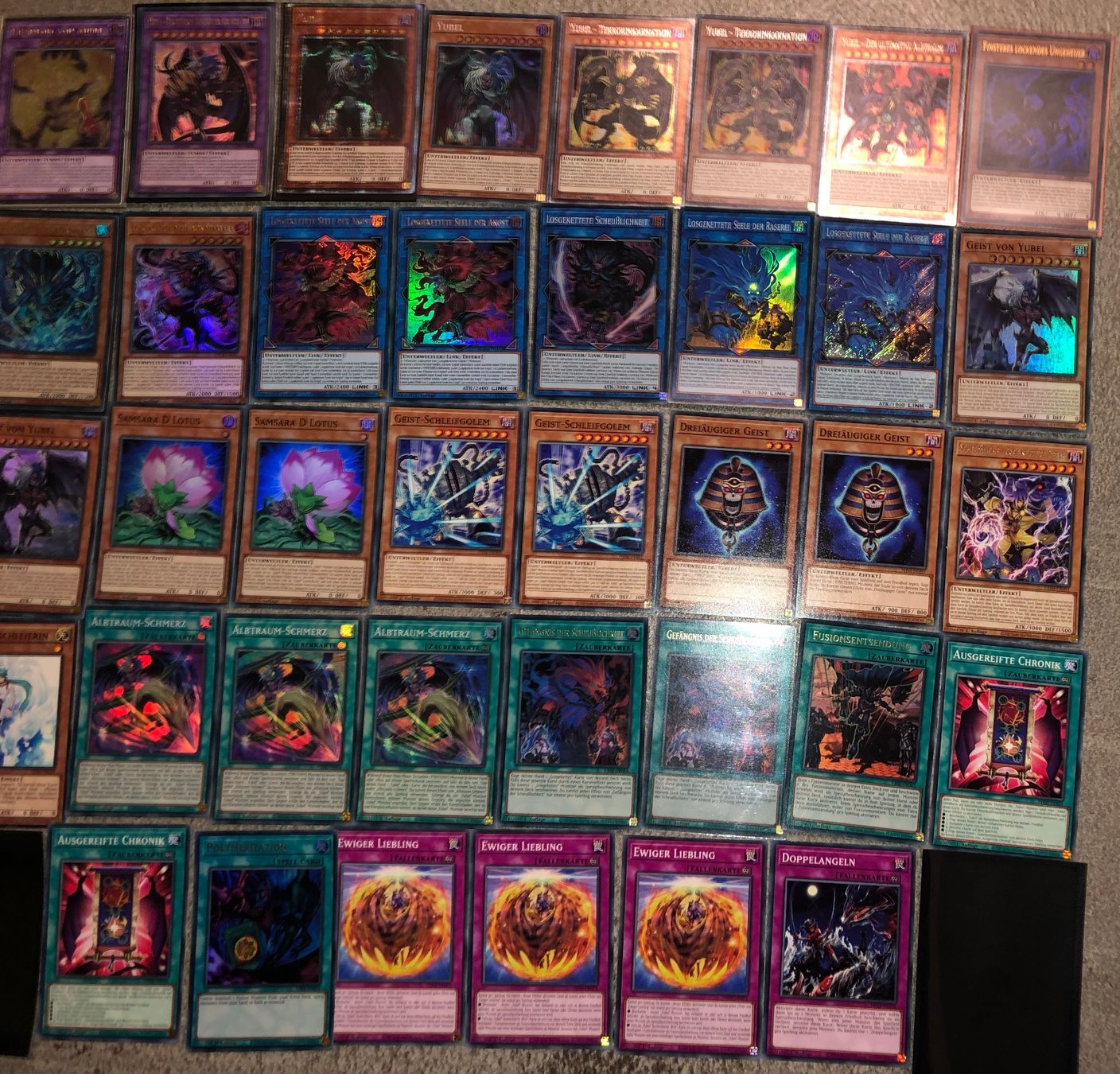 Yugioh Carte collezionabili: YuGiOh Yubel / Losgekettet Deck – Usato da Altstätten SG venduto da ChangeMaker 4
