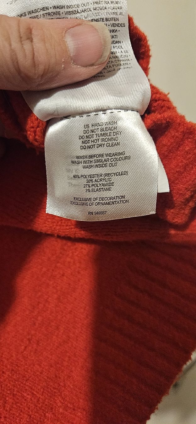 Maglioni & Felpe: Amisu Strickpullover Rot, XL, Rollkragen - Super Zustand! – Usato da Basel venduto da NikaV13 5