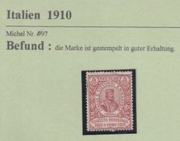Italien - 1910 ,Nr.97 gestempelt