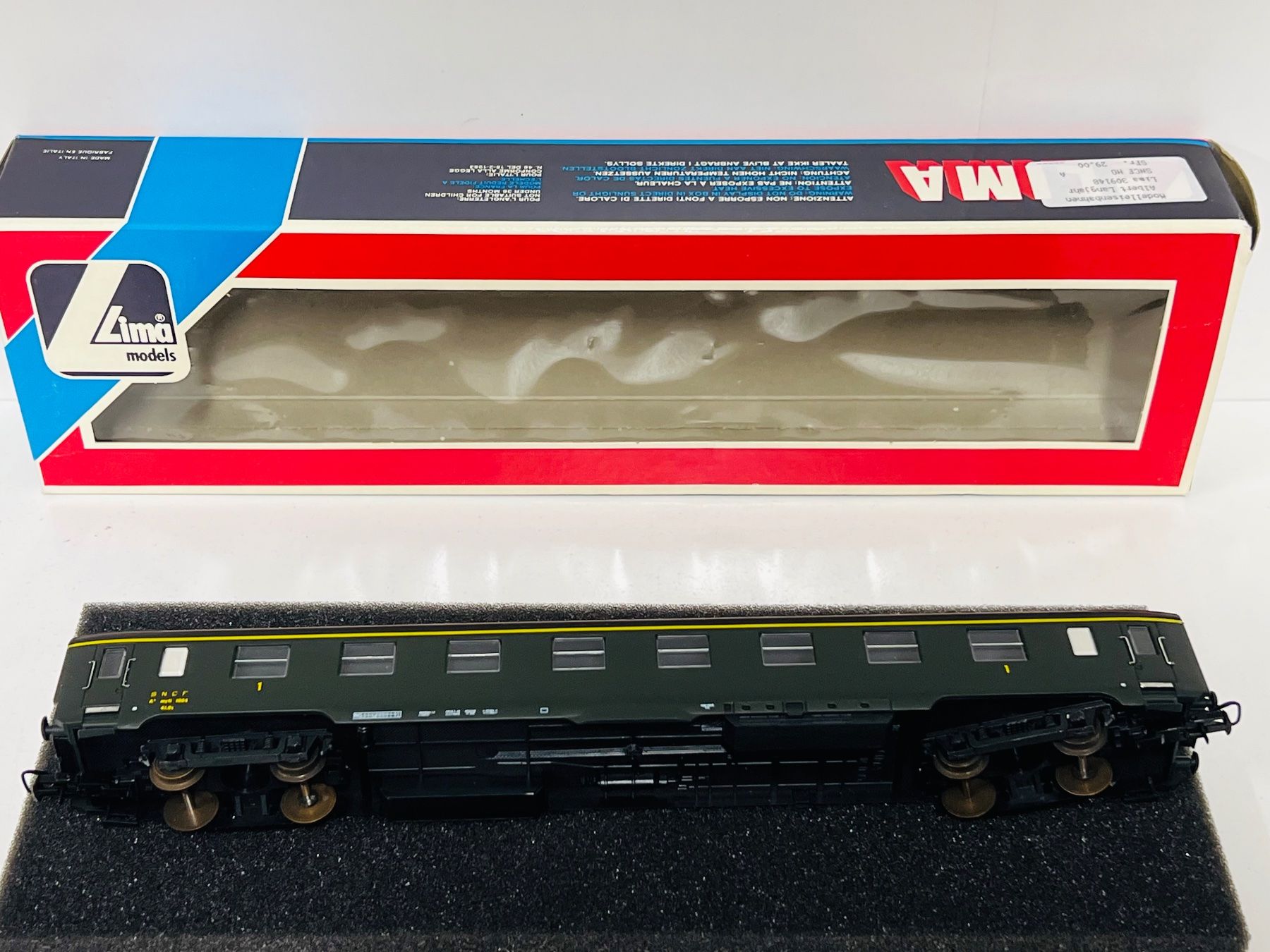 Lima Modellini di ferrovie: Lima  30 9148 SNCF 1.Kl. H0 DC – Usato da Geroldswil venduto da TopTrain54 6
