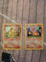 2 Pokemon Karten Charmander Charmeleon Holo 