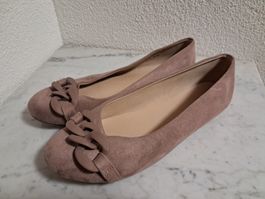 Neuwertige Rosa Ballerinas Gr. 40