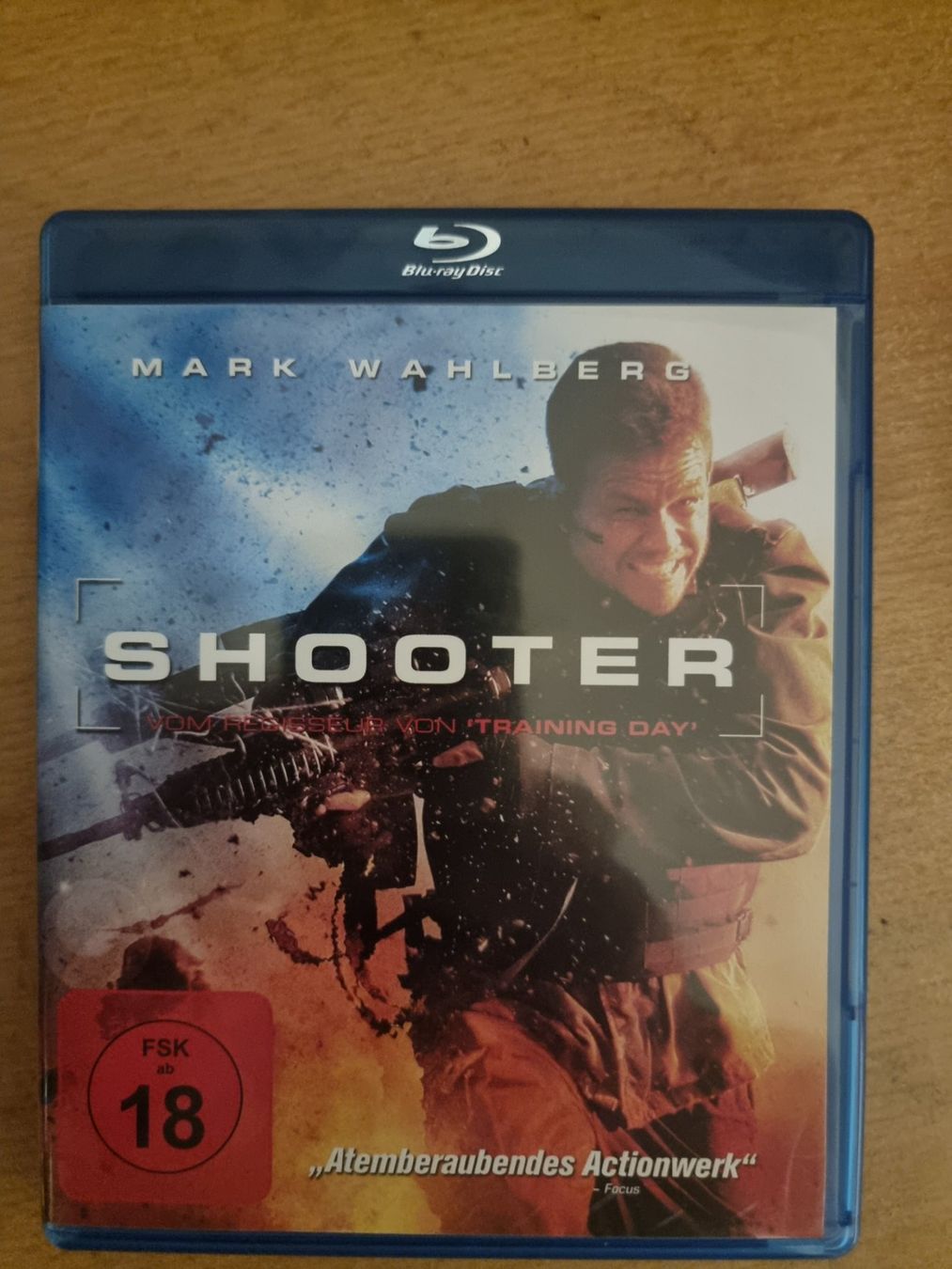 Shooter (Blu ray) Mark Wahlberg Action Thriller top (Gebraucht) in