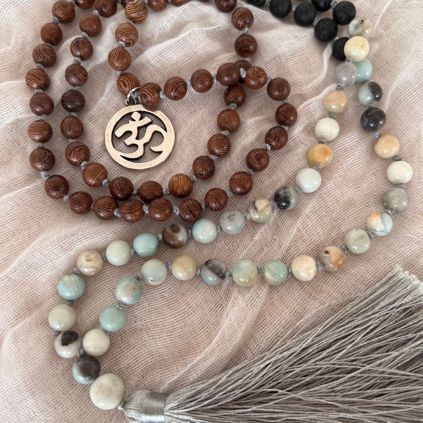 Catenine: Mala en amazonite – Nuovo e nell'imballaggio originale da Pully venduto da sunaddict 1