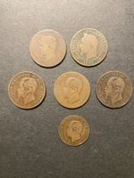 Lot pièces Napoléon III + Vittorio Emmanuele II