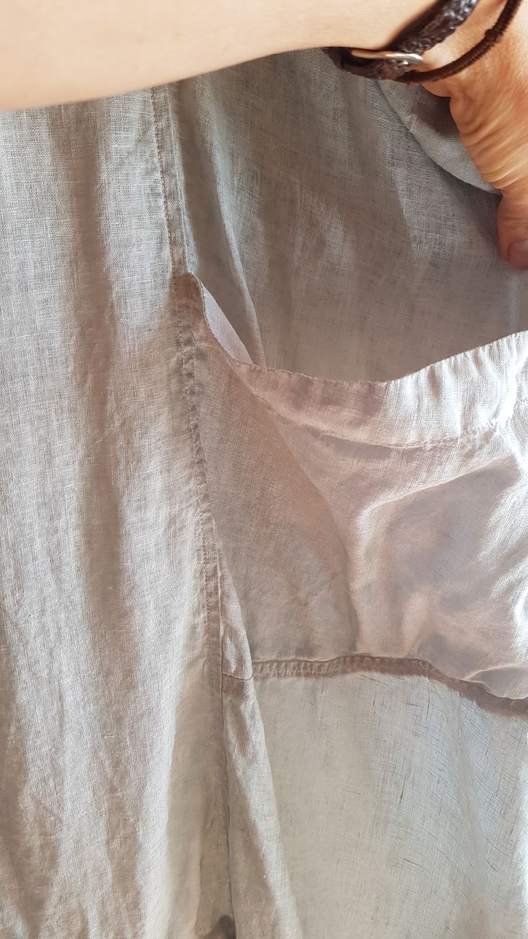 Kleider: Leinenkleid Grizas Gr 44 2XL Mint – Neu (gemäss Beschreibung) aus Menznau von Valinor 3