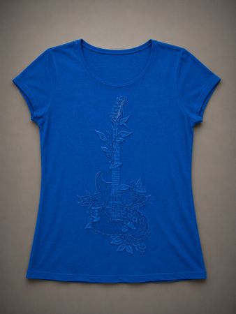 Zadig & Voltaire Story Fishnet Guitare T-shirt S