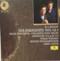 Mozart - Violinkonzerte Nr. 3 & 4 (Perlman/Levine)