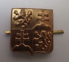 Anstecker Wappen Tschechischen & Slowakischen Republick
