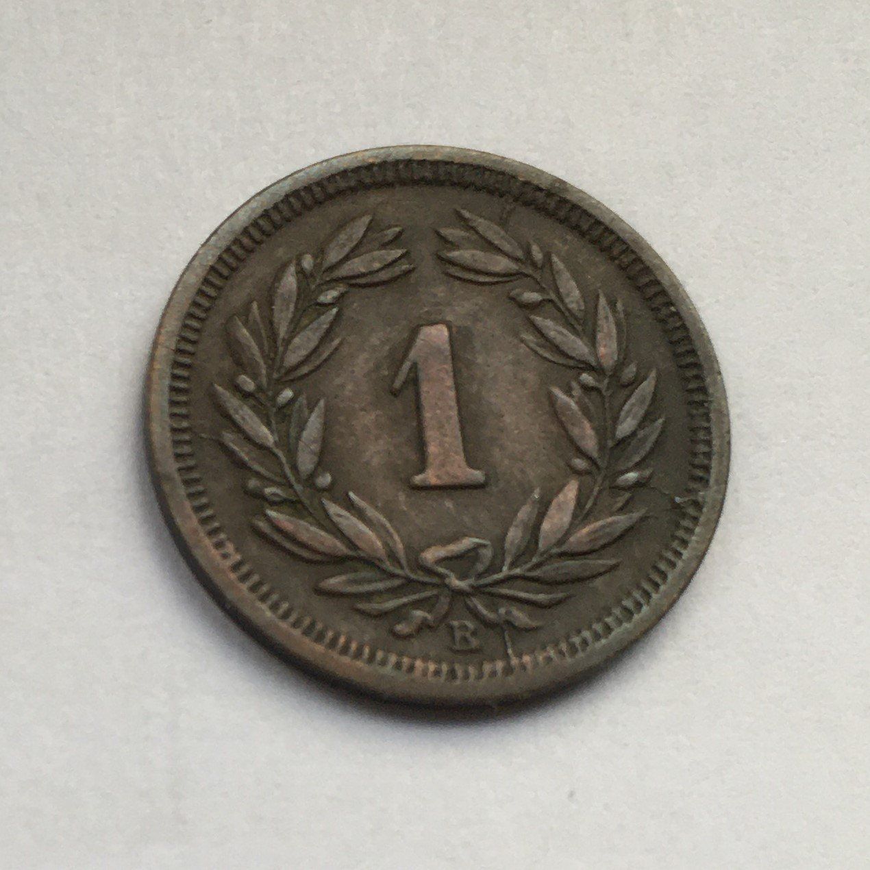Tutti le monete: 1853 1 Rappen -unz – Usato da Kirchberg SG venduto da Zenhad69 1