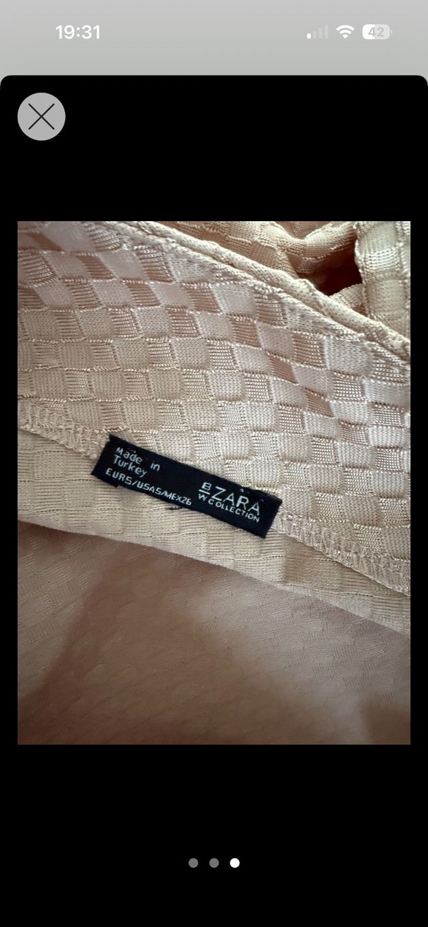 Zara Vestiti: Zara Etui-Kleid, Grösse S, Altrosa – Usato da Zürich venduto da Nasama 2