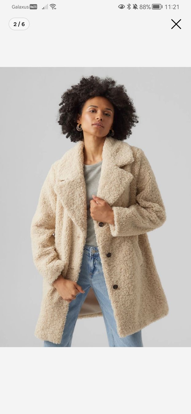 Vero Moda Cappotti: vero moda mantel teddy gr. S – Usato da Basel venduto da Treasurehunter 5